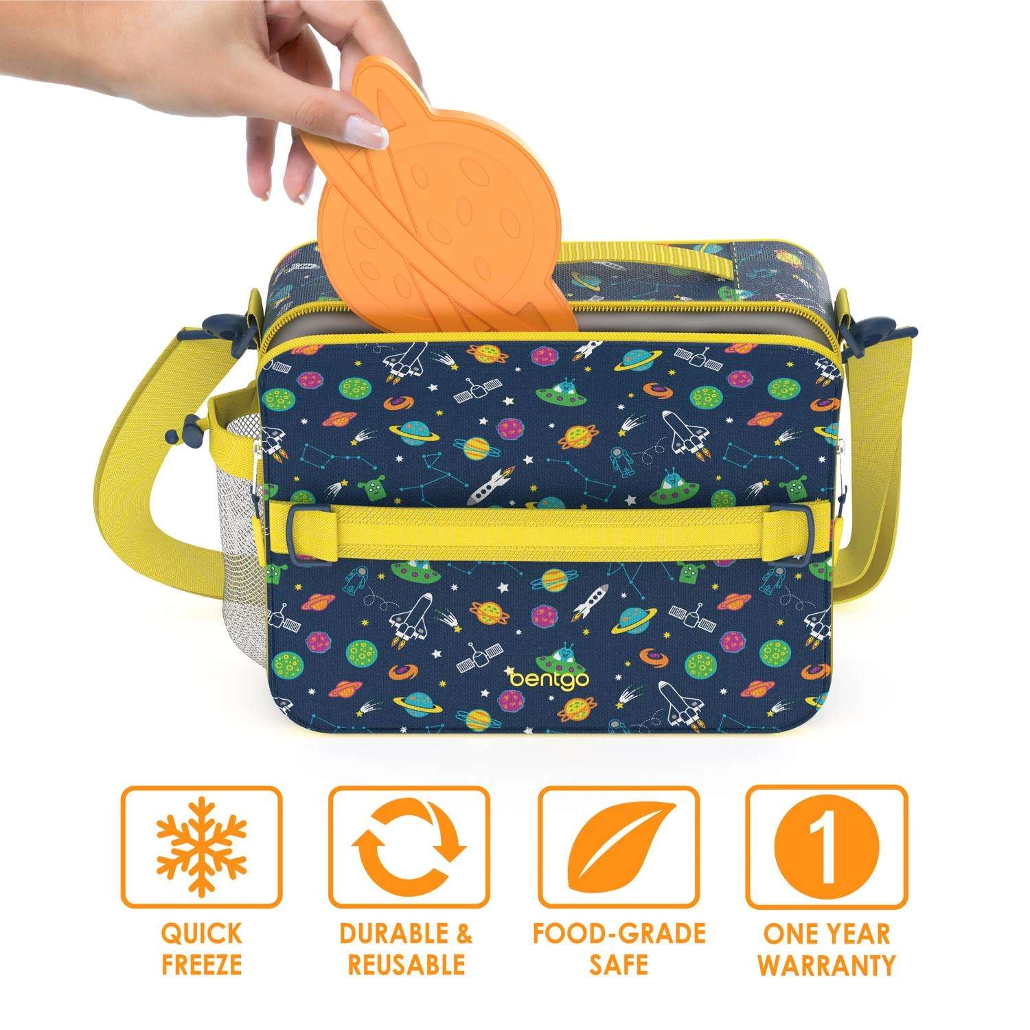 Bentgo Assorted Polypropylene Reusable Ice Pack 6 Bentgo Assorted Polypropylene Reusable Ice Pack - Image 4