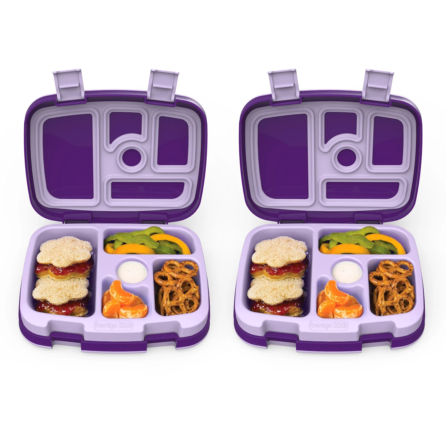 Bentgo Kids Prints Lunch Box (2-Pack) 5 Bentgo Kids Prints Lunch Box (2-Pack) - Image 3