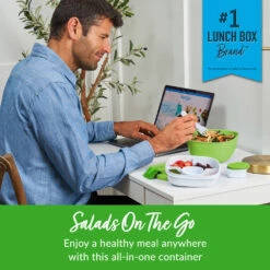 Bentgo Salad Container (2-Pack) -Bentgo 2PK BGOSAL G 3