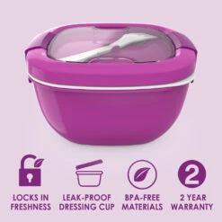 Bentgo Salad Container (2-Pack) -Bentgo 2PK BGOSAL P4