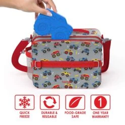 Bentgo Assorted Polypropylene Reusable Ice Packs -Bentgo 2d8ce1eb aedc 43a4 bddb afe12d98b7d6