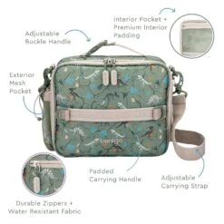 Bentgo Dinosaurs Multicolored Food Storage Bag 1 Pk -Bentgo 33b8c346 d9d9 4b82 b7a8 b93bf7516f50