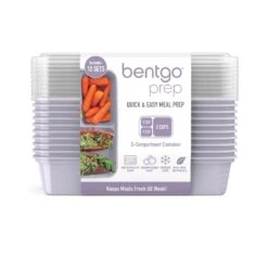 Bentgo 4 Cups Lilac Meal-Prep Container 10 Pk -Bentgo 3f71b835 ec48 45cb 9212 7f133b9a234d