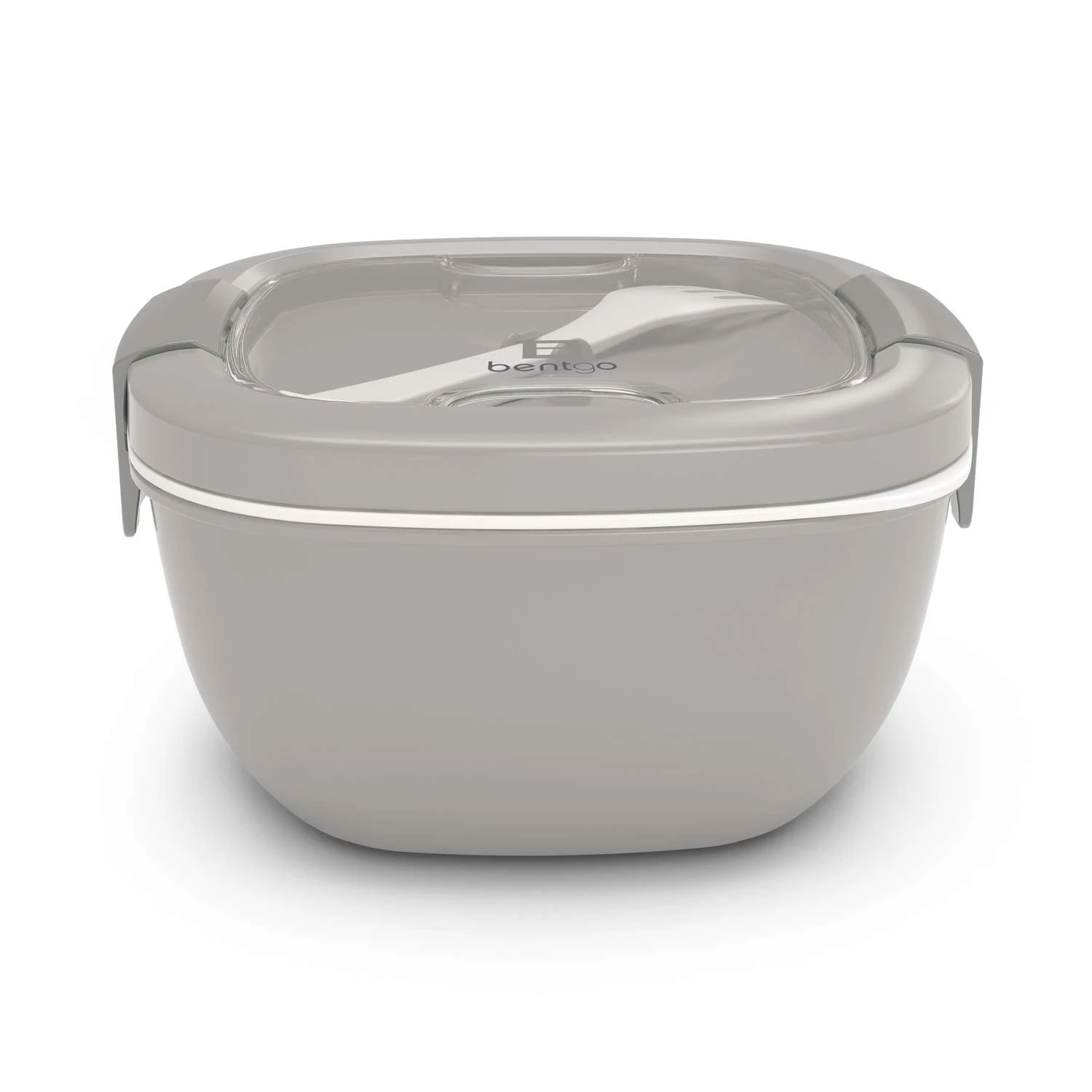 Bentgo 57 Oz Gray Salad Container Set 1 Pk 8 Bentgo 57 Oz Gray Salad Container Set 1 Pk - Image 6