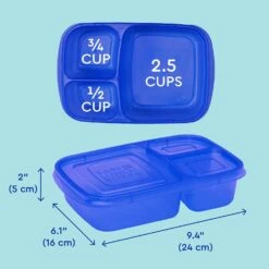 Bentgo Easy Lunch Boxes 3 Compartments Jewel Bright Colors Snack Container 10 Pk -Bentgo 6f01895b 35bc 4fae bfc9 ded49a2c6f7c