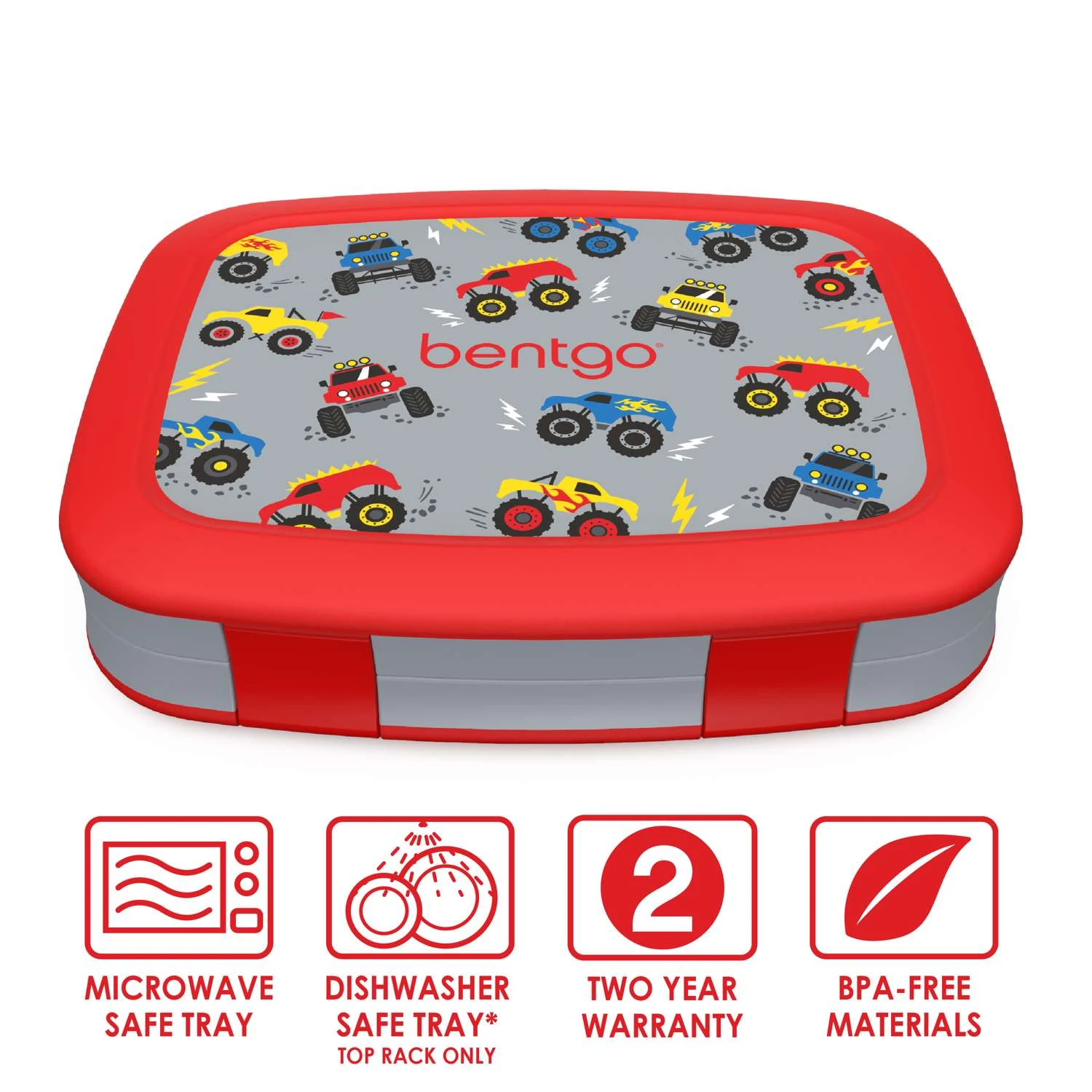 Bentgo Trucks Lunch Box 1 Pk 8 Bentgo Trucks Lunch Box 1 Pk - Image 6