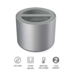 Bentgo 2.4 Cups Silver Food Storage Container 1 Pk 12 Bentgo 2.4 Cups Silver Food Storage Container 1 Pk -Bentgo 9c607e7d 0c62 4541 aafb 8789a0e8c790