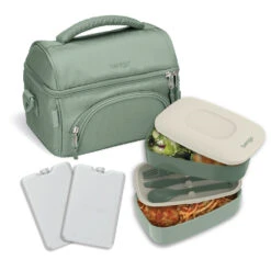Bentgo® Deluxe 4-Piece Lunch Set