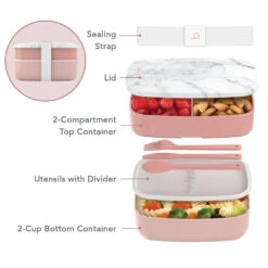 Bentgo® Deluxe 4-Piece Lunch Set 30 Bentgo® Deluxe 4-Piece Lunch Set -Bentgo BGBDL1 M 3