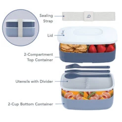 Bentgo® Deluxe 4-Piece Lunch Set 36 Bentgo® Deluxe 4-Piece Lunch Set -Bentgo BGBDL1 S 3