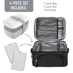 Bentgo® Deluxe 4-Piece Lunch Set 41 Bentgo® Deluxe 4-Piece Lunch Set -Bentgo BGBDL1 YCB 2