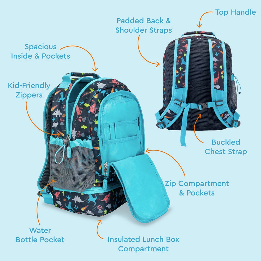 Bentgo Kids Prints 2-in-1 Backpack & Lunch Bag 22 Bentgo Kids Prints 2-in-1 Backpack & Lunch Bag - Image 20