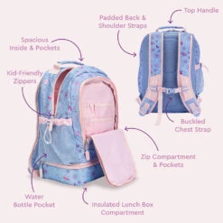 Bentgo Kids Prints 2-in-1 Backpack & Lunch Bag 35 Bentgo Kids Prints 2-in-1 Backpack & Lunch Bag -Bentgo BGBKPAK GLX 3