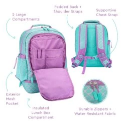 Bentgo Kids Chill Lunch Box & Prints Backpack 26 Bentgo Kids Chill Lunch Box & Prints Backpack -Bentgo BGBKPAK MMD BGOCHL F 6