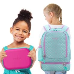 Bentgo Kids Chill Lunch Box & Prints Backpack 27 Bentgo Kids Chill Lunch Box & Prints Backpack -Bentgo BGBKPAK MMD BGOCHL F 7