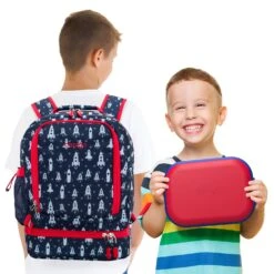 Bentgo Kids Chill Lunch Box & Prints Backpack 33 Bentgo Kids Chill Lunch Box & Prints Backpack -Bentgo BGBKPAK RKT BGOCHL R 7