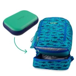 Bentgo Kids Chill Lunch Box & Prints Backpack 36 Bentgo Kids Chill Lunch Box & Prints Backpack -Bentgo BGBKPAK SHK BGOCHL G 3