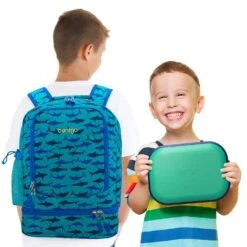 Bentgo Kids Chill Lunch Box & Prints Backpack 39 Bentgo Kids Chill Lunch Box & Prints Backpack -Bentgo BGBKPAK SHK BGOCHL G 7