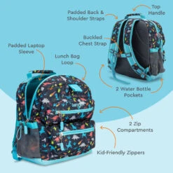 Bentgo Kids Prints Backpack 30 Bentgo Kids Prints Backpack -Bentgo BGBKPAKV2 DNO 3
