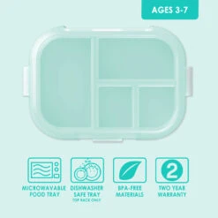 Bentgo Kids Chill Tray With Transparent Cover 24 Bentgo Kids Chill Tray With Transparent Cover -Bentgo BGCHTRAY A 3
