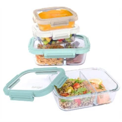 Bentgo Glass Leak-Proof Meal Prep Set (8pc)
