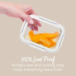 Bentgo Glass Leak-Proof Food Storage Set (8pc) 30 Bentgo Glass Leak-Proof Food Storage Set (8pc) -Bentgo BGGLSPK2 WS 5