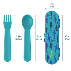 Bentgo Kids Utensil Set -Bentgo BGKDUTPL SHK 5