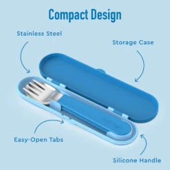 Bentgo Kids Stainless Steel Utensil Set -Bentgo BGKDUTSS B 4