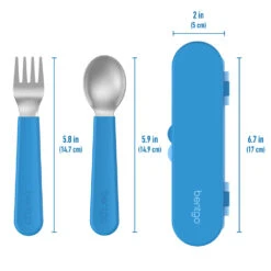 Bentgo Kids Stainless Steel Utensil Set -Bentgo BGKDUTSS B 5