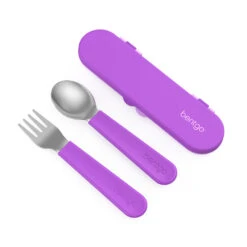Bentgo Kids Stainless Steel Utensil Set -Bentgo BGKDUTSS P