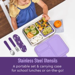 Bentgo Kids Stainless Steel Utensil Set -Bentgo BGKDUTSS UNI 2