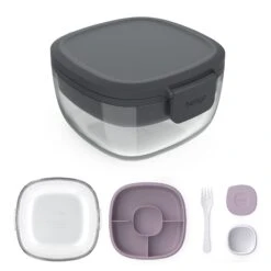 Bentgo Glass Salad Container (2-Pack) -Bentgo BGLASSAL MUL1 3P 7b