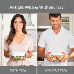 Bentgo Glass Salad Container -Bentgo BGLASSAL W 2