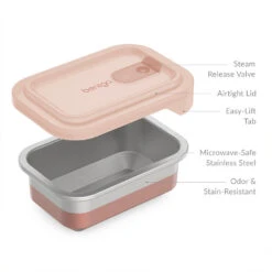 Bentgo MicroSteel Heat & Eat Container -Bentgo BGMCSTL1 RS 5