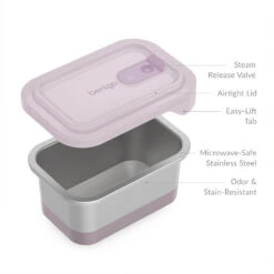 Bentgo MicroSteel Heat & Eat Container -Bentgo BGMCSTL2 DS 5