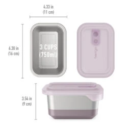 Bentgo MicroSteel Heat & Eat Container -Bentgo BGMCSTL2 DS 6