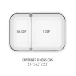 Bentgo Glass Snack Container 36 Bentgo Glass Snack Container -Bentgo BGOGSML B 7