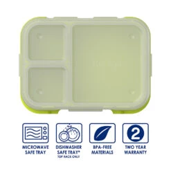 Bentgo Pop Tray With Transparent Cover 31 Bentgo Pop Tray With Transparent Cover -Bentgo BGPOPTRY NB 2