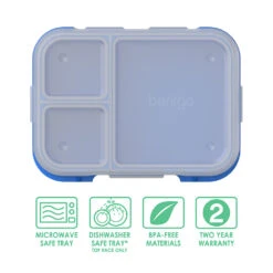 Bentgo Pop Tray With Transparent Cover 39 Bentgo Pop Tray With Transparent Cover -Bentgo BGPOPTRY SG 2
