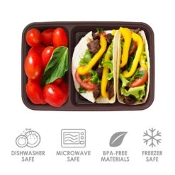 Bentgo Prep Deluxe Bag & 60-Piece Meal Prep Container Set -Bentgo BGPRBDL3 NBR 3