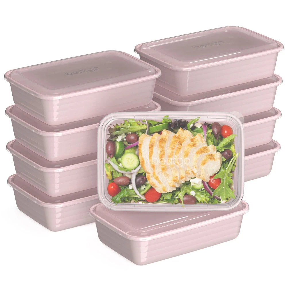 Bentgo Prep 1-Compartment Meal Prep Containers 3 Bentgo Prep 1-Compartment Meal Prep Containers