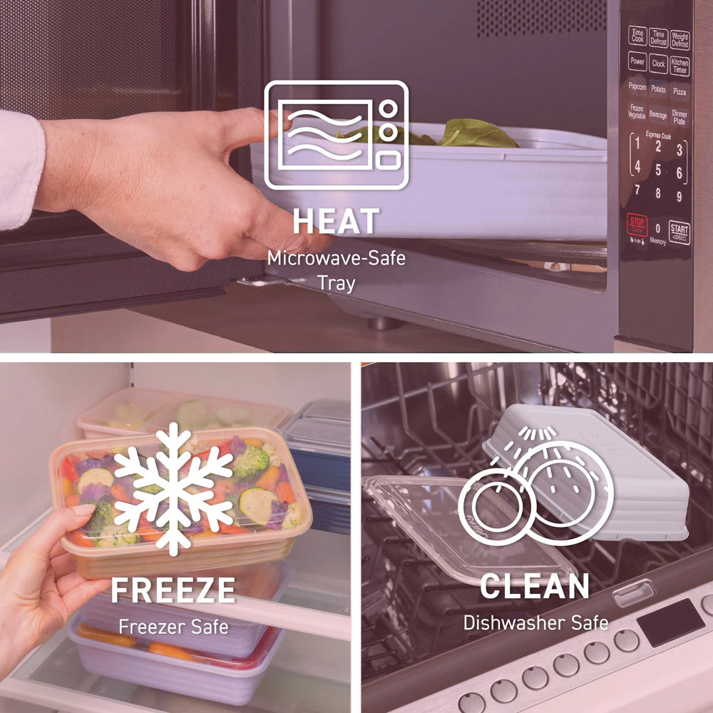 Bentgo Prep 1-Compartment Meal Prep Containers 7 Bentgo Prep 1-Compartment Meal Prep Containers - Image 5