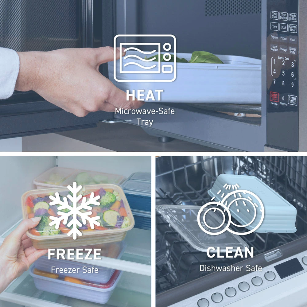 Bentgo Prep 1-Compartment Meal Prep Containers 15 Bentgo Prep 1-Compartment Meal Prep Containers - Image 13