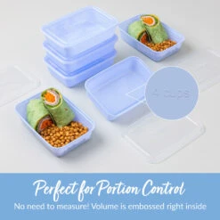 Bentgo Prep 1-Compartment Meal Prep Containers 35 Bentgo Prep 1-Compartment Meal Prep Containers -Bentgo BGPRP1 PW 6