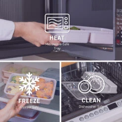 Bentgo Prep 3-Compartment Meal Prep Containers -Bentgo BGPRP3 LC 5 1ab9ae79 f015 43c7 a8e8 374fe4228da7