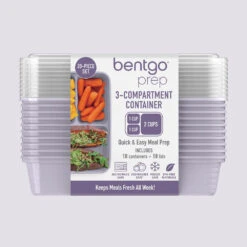 Bentgo Prep 3-Compartment Meal Prep Containers -Bentgo BGPRP3 LC 8 c486a18a ca42 43e3 9ba1 75053111a297