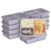 Bentgo Prep 3-Compartment Meal Prep Containers -Bentgo BGPRP3 LC e32f4e71 b6f7 4cdb 8a0f 4136e9e84001