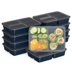 Bentgo Prep 3-Compartment Meal Prep Containers -Bentgo BGPRP3 NB 6582c856 525e 4dc1 a2d3 b654dc632e4b