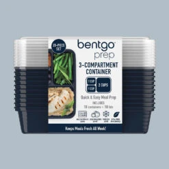 Bentgo Prep 3-Compartment Meal Prep Containers -Bentgo BGPRP3 NB 8 4d1624df 37c7 49b4 9173 63144cc524f3