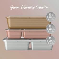 Bentgo Prep 60-Piece Meal Prep Kit 25 Bentgo Prep 60-Piece Meal Prep Kit -Bentgo BGPRPAK3 M 4